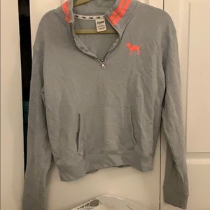 victoria’s secret PINK quarter zip